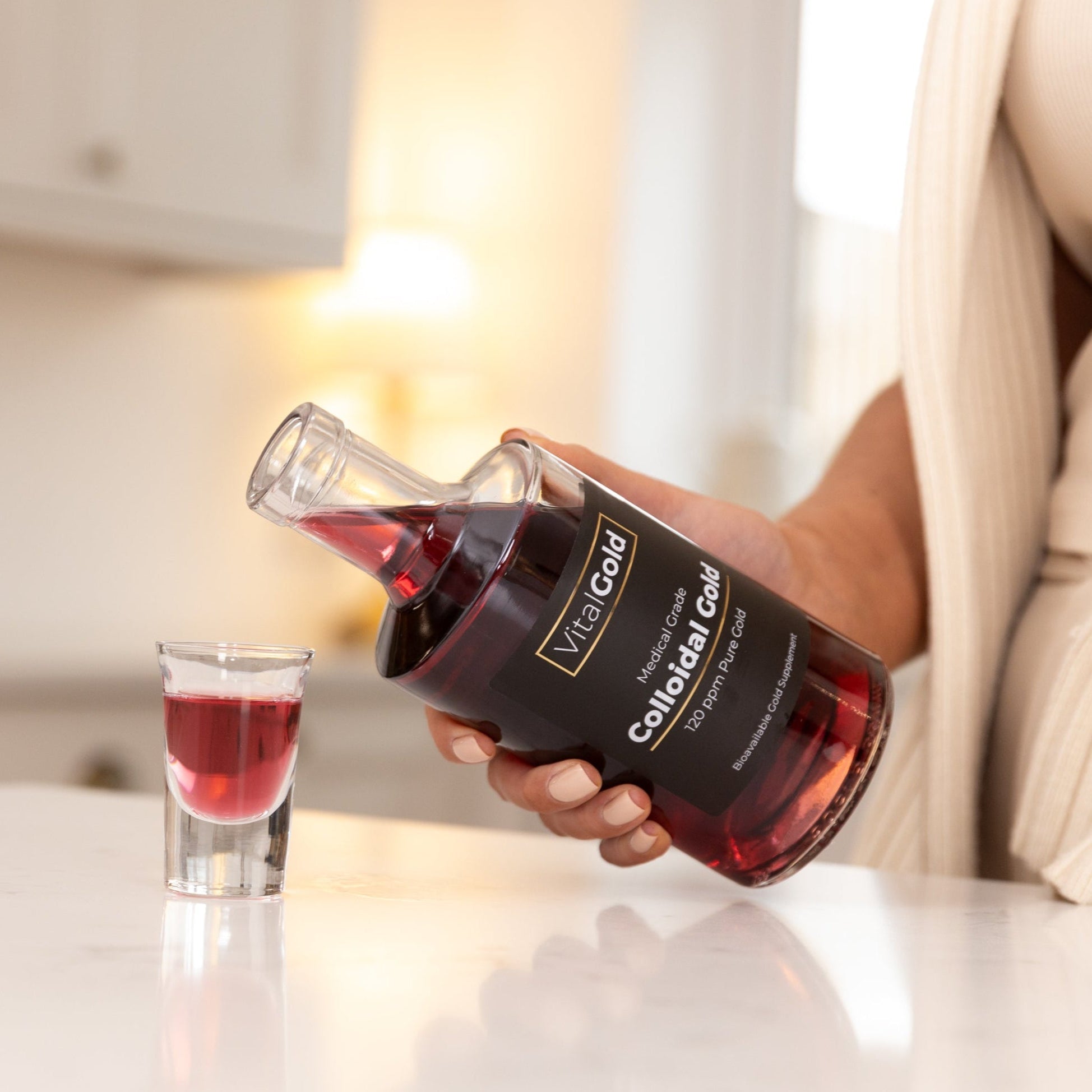 Colloidal Gold 120ppm | ULTRA Strength Gold Supplement