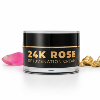 24K Rose Rejuvenation Cream | Colloidal Gold & Bulgarian Rose Otto